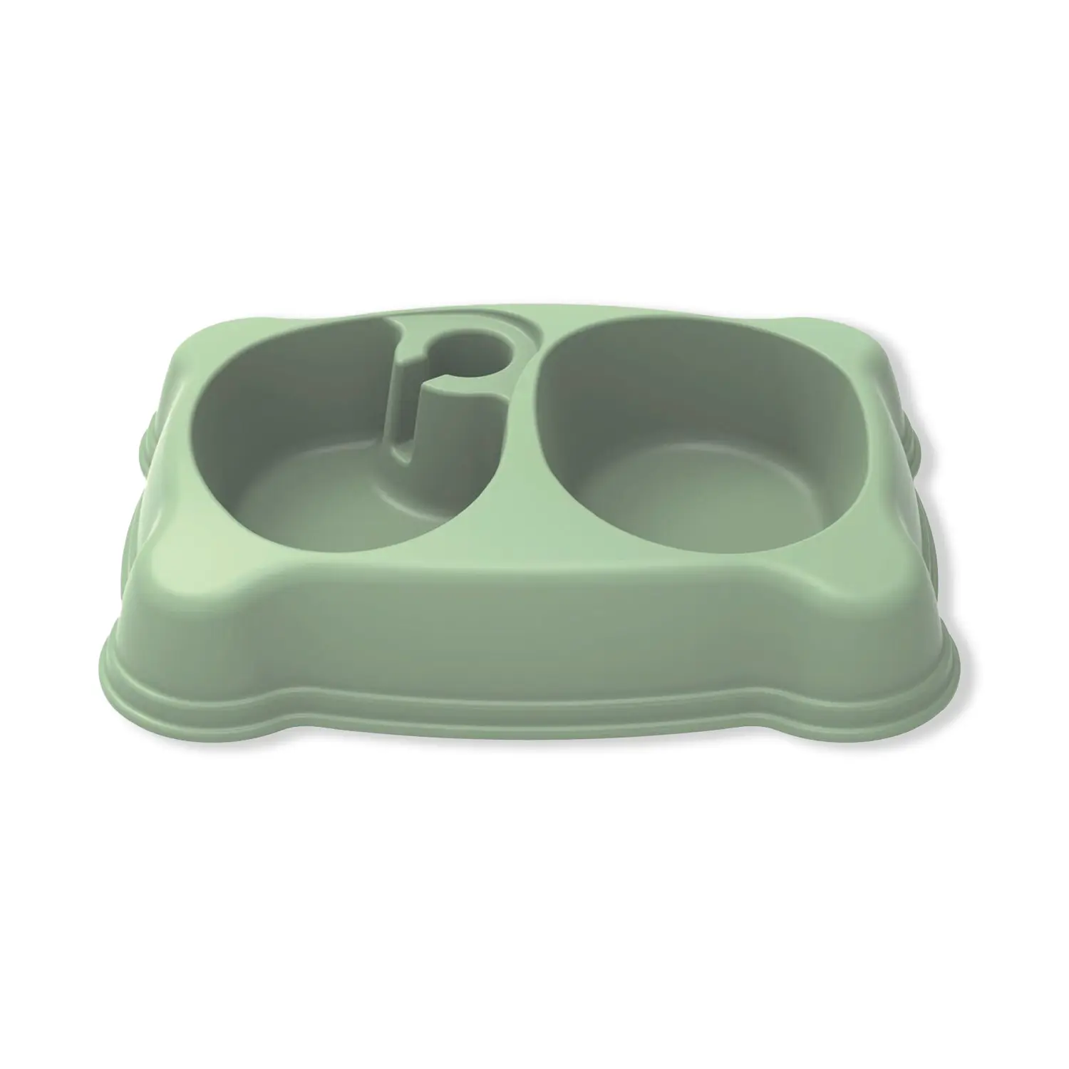 Comedouro e Bebedouro Plast Pet Verde