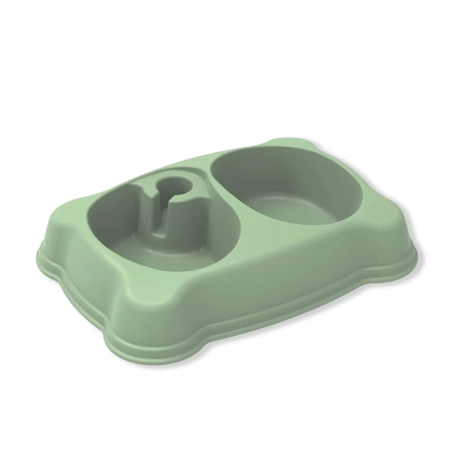 Comedouro-e-Bebedouro-Plast-Pet-Verde-detalhe-do-encaixe-da-garrafa