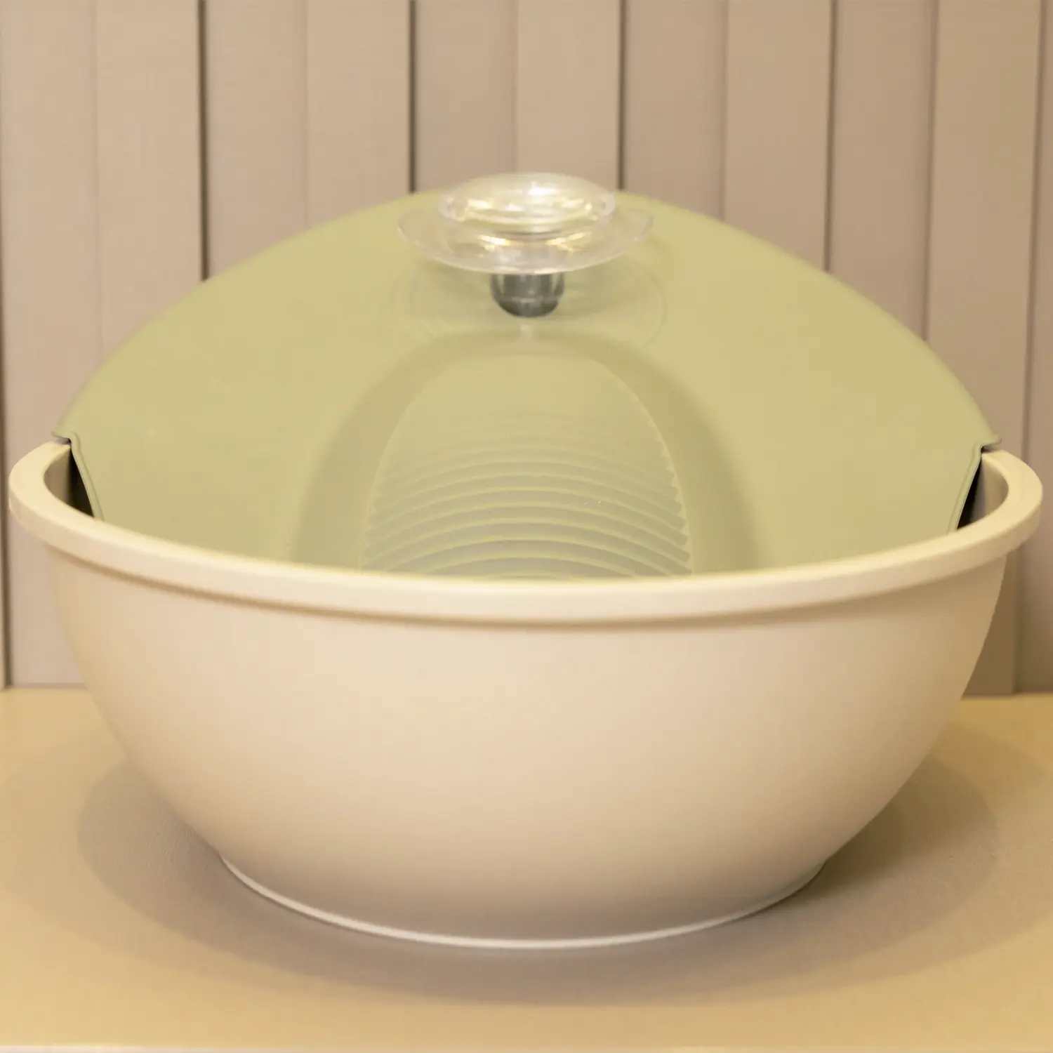 Bebedouro Fonte Petit Bivolt Plast Pet Mármore e Verde