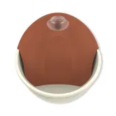 Bebedouro Fonte Petit Bivolt Plast Pet Mármore e Terra Vermelha