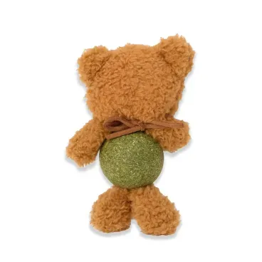Brinquedo-Urso-de-Pelucia-com-Catnip-Flicks-de-costas