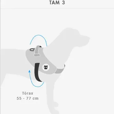 Medidas-do-Peitoral-FlyHarness-tamanho-3