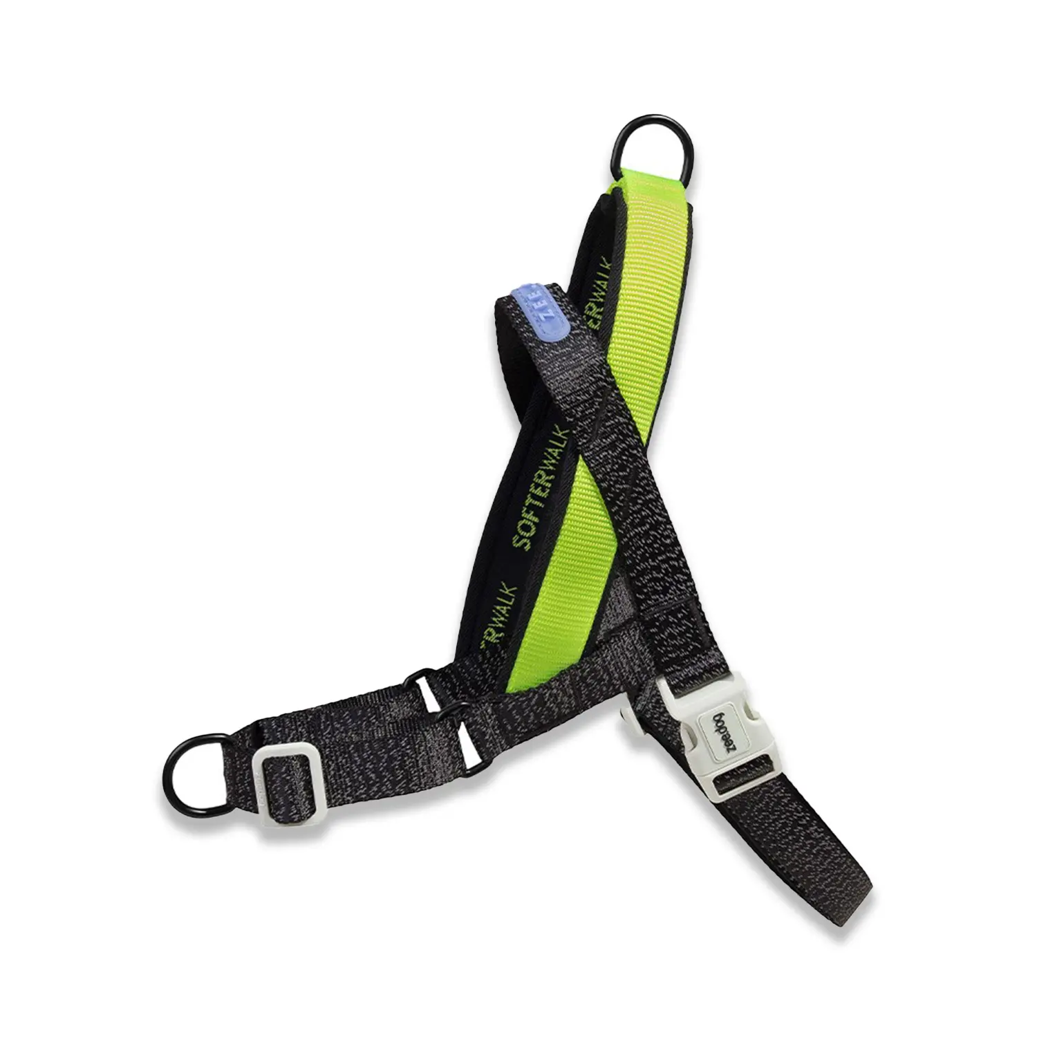 Peitoral Antipuxão para Cães SofterWalk Zee.Dog Nox