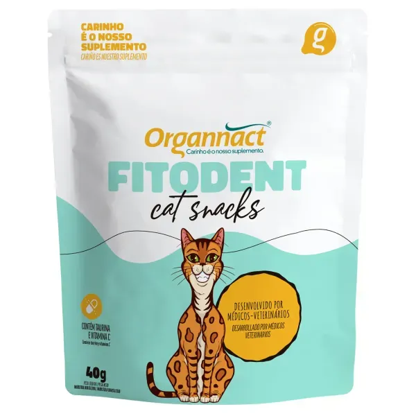 Organnact Fitodent Cat Snacks 40 g