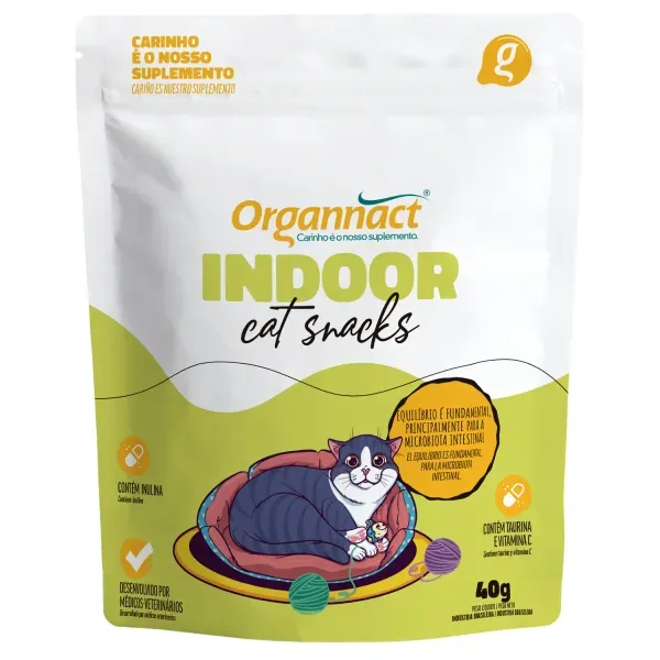 Organnact Indoor Cat Snacks 40 g