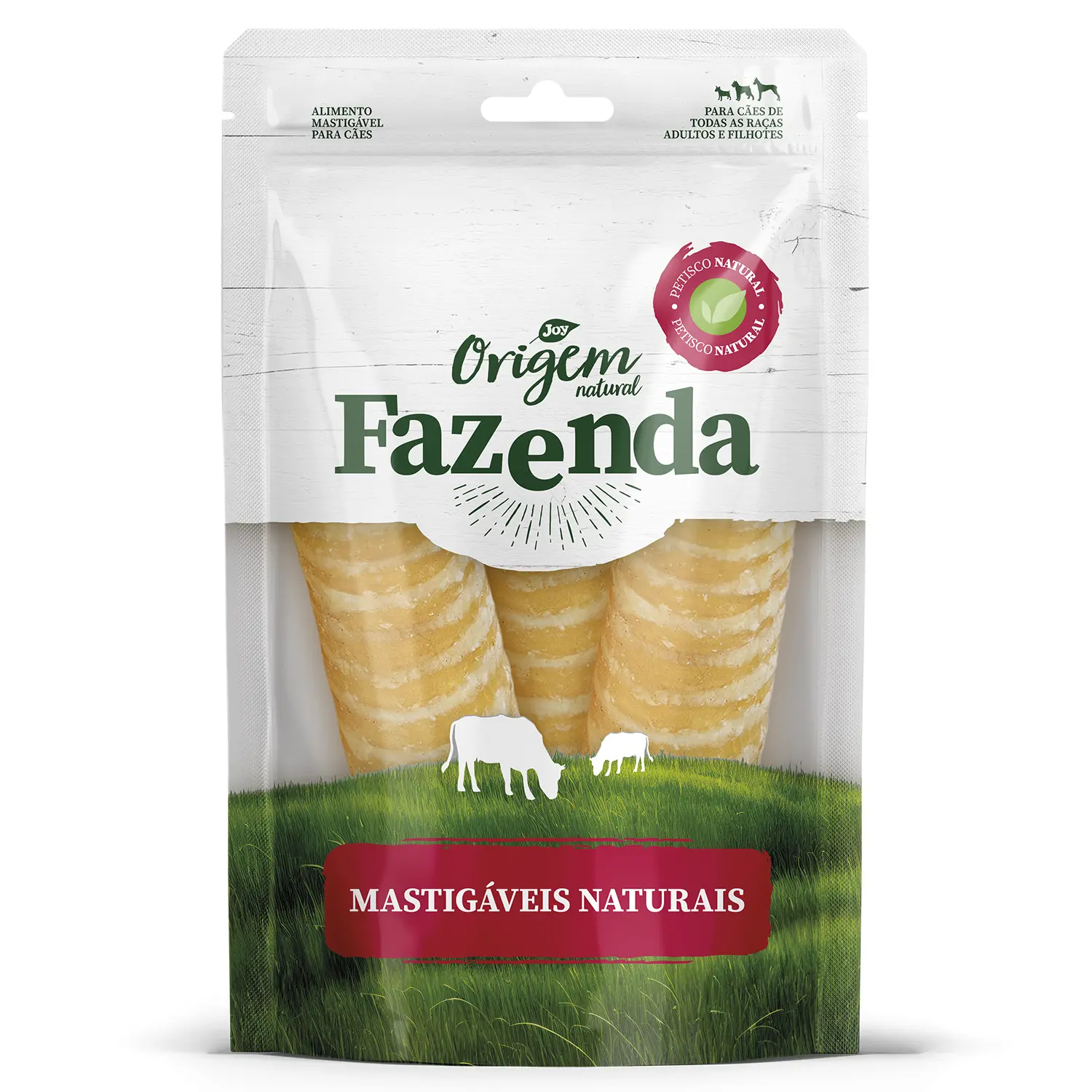Petisco Origem Natural Fazenda Traqueia Bovina