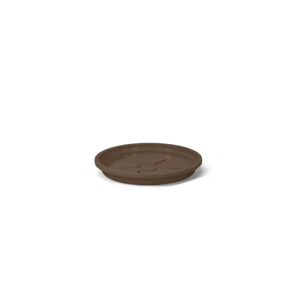 Prato Redondo Aquarela Nutriplan Marrom Avelã 1,2cm