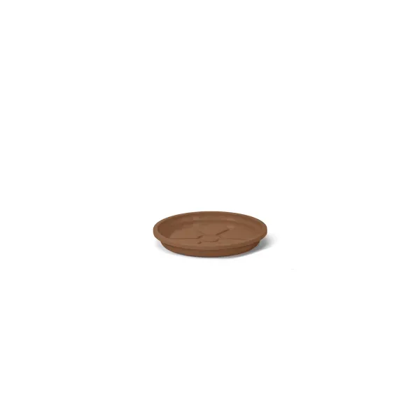 Prato Redondo Aquarela Nutriplan Marrom Nozes 0,3cm