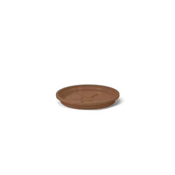 Prato Redondo Aquarela Nutriplan Marrom Nozes 1,2cm