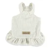 Jardineira para Cães Bichinho Chic Bege