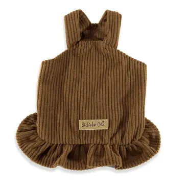 Jardineira-para-Caes-Bichinho-Chic-Marrom