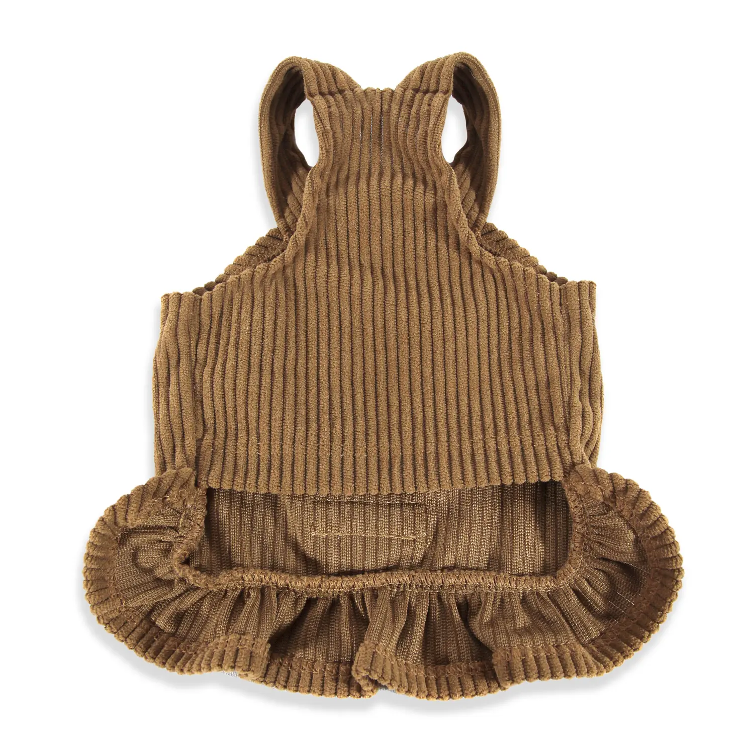 Jardineira para Cães Bichinho Chic Marrom