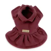 Vestido de Moletom Bichinho Chic Vinho