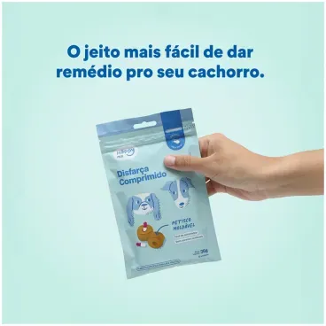 2-Snack Disfarca Comprimidos Happy Med para Caes 36g
