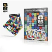 Blister Cartela com 12 Figurinhas da Copa Panini