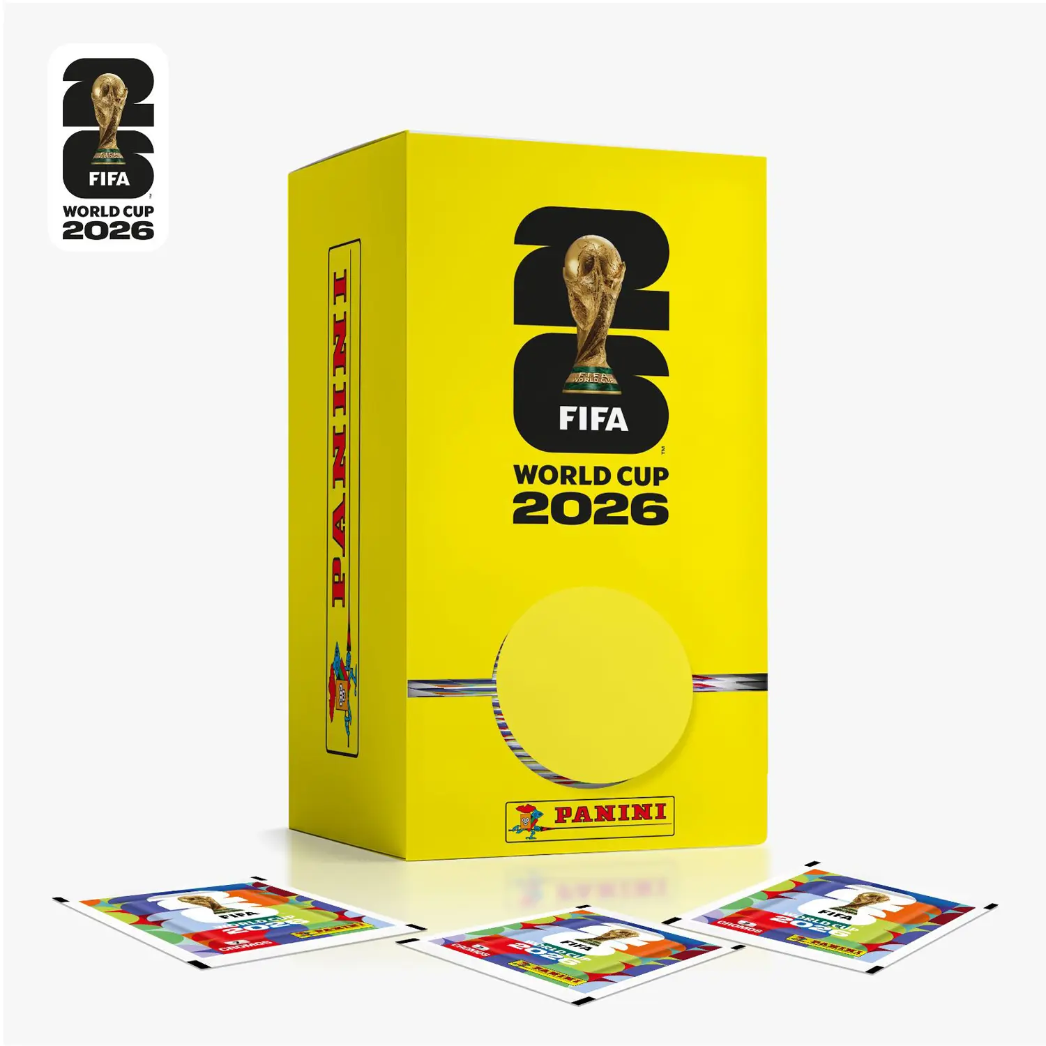 Box com 100 Envelopes Figurinhas da Copa Panini