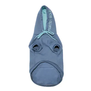 2-Moletom Partiu Role Azul para Caes Emporium Distripet