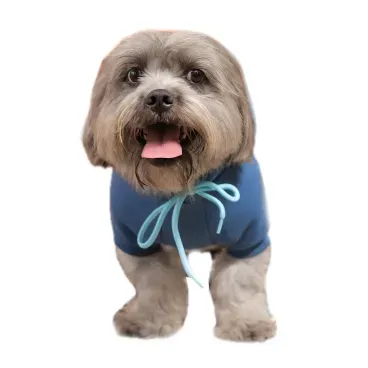 7-Moletom Partiu Role Azul para Caes Emporium Distripet