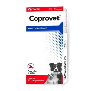 Coprovet Anticoprofágico para Cães e Gatos - 20 Comprimidos