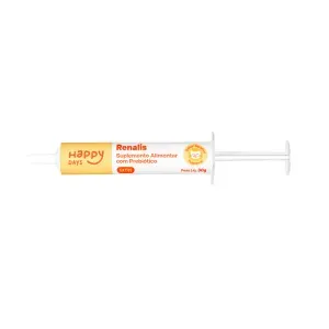 Suplemento Vitamínico Happy Days Renalis para Gatos - 30 g