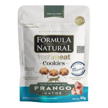 Cookies-Formula-Natural-Fresh-Meat-Gatos-Adultos-Frango-frente