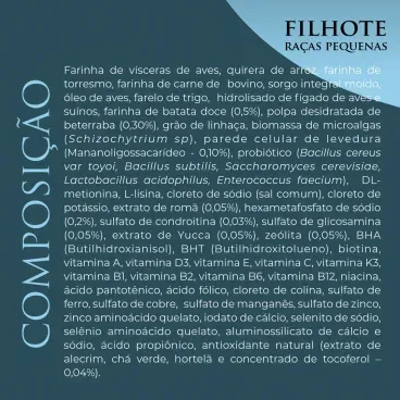 Composicao-da-Racao-Qualiday-Pro-Life-Caes-Filhotes-Racas-Pequenas-Frango-Batata-Doce-e-Roma