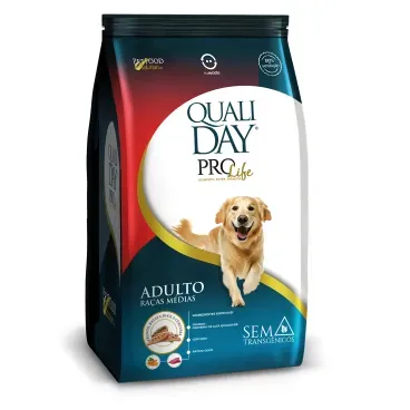 Racao-Qualiday-Pro-Life-Caes-Adultos-Racas-Medias-e-Grandes-Frango-Batata-Doce-e-Curcuma