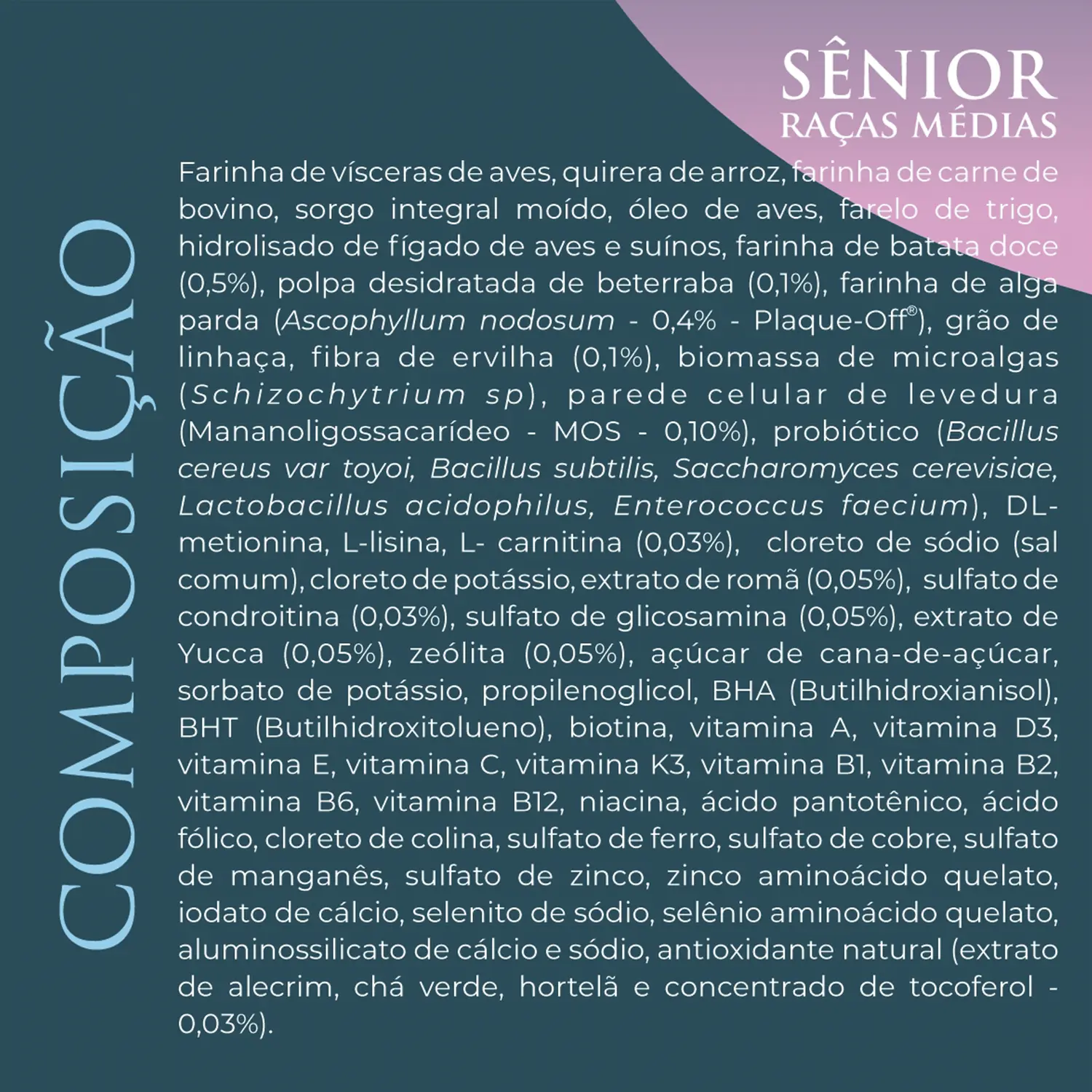 Composicao-da-Racao-Qualiday-Pro-Life-Caes-Senior-Racas-Medias-e-Grandes-Frango-Batata-Doce-e-Roma