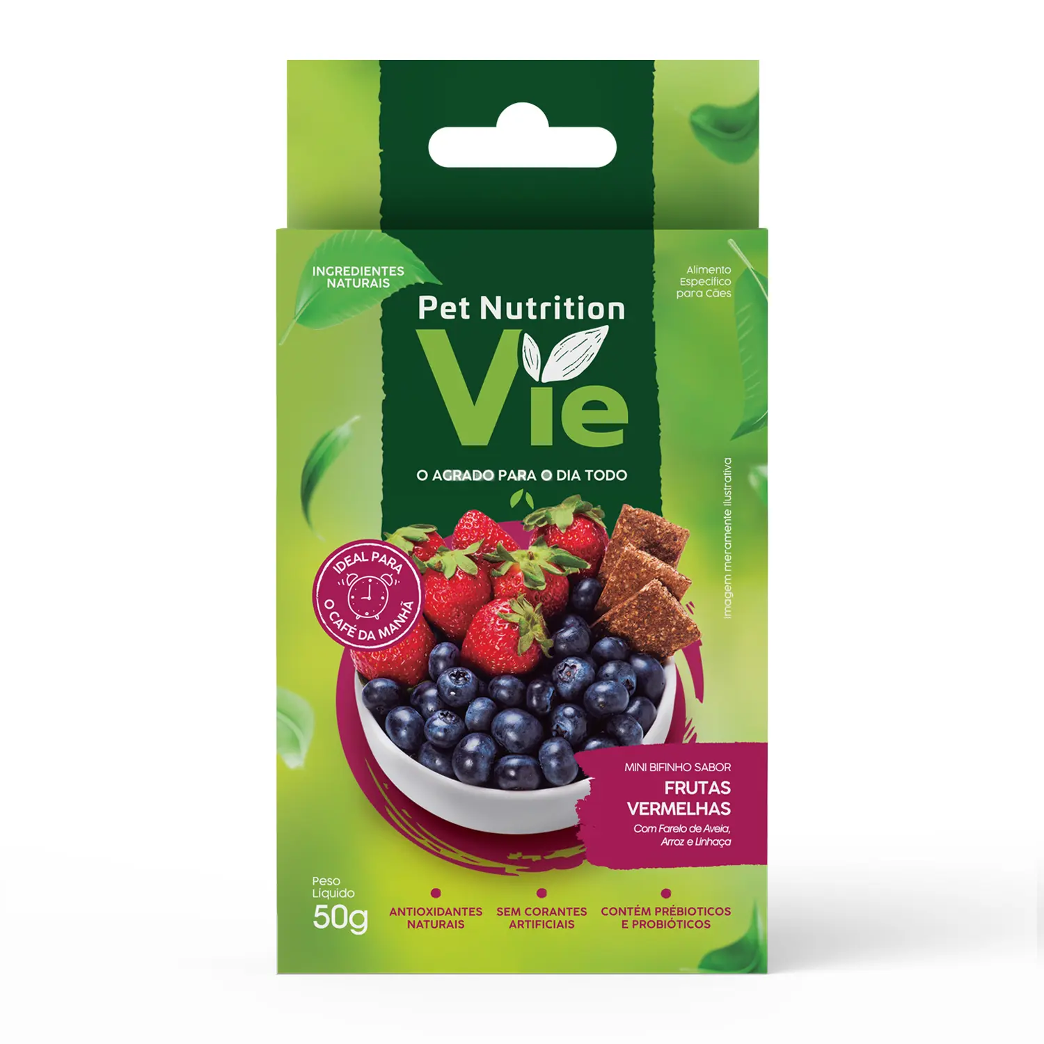 Petisco Pet Nutrition Vie para Cães Frutas Vermelhas