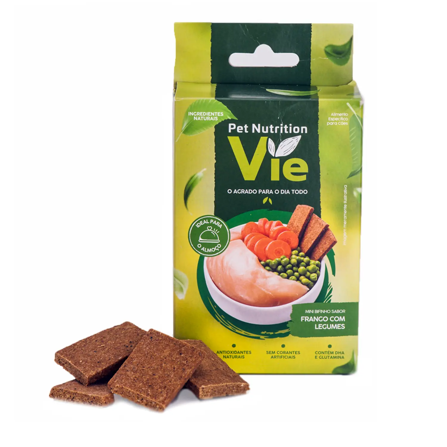Petisco Pet Nutrition Vie para Cães Frango e Legumes