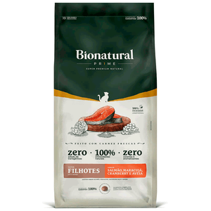 Ração Bionatural Prime Gatos Filhotes Salmão