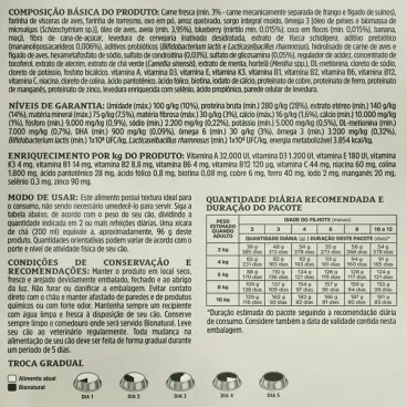 Composicao-da-Racao-Bionatural-Prime-Caes-Filhotes-Racas-Pequenas-Frango