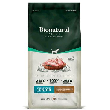 Frente-da-Racao-Bionatural-Prime-Caes-Junior-Racas-Medias-e-Grandes-Frango