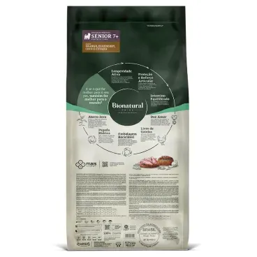 Racao-Bionatural-Prime-Caes-Senior-7--Racas-Pequenas-Frango-verso