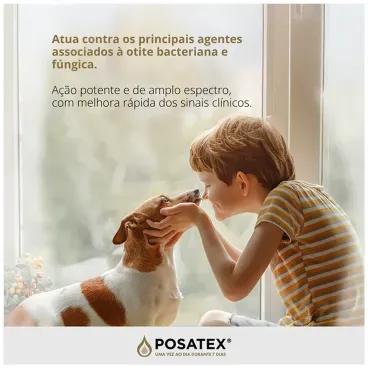 3-Posatex Suspensao Otologica para Caes