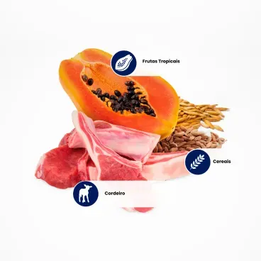 3-Racao N-D Tropical Selection Caes Adultos Mini Cordeiro