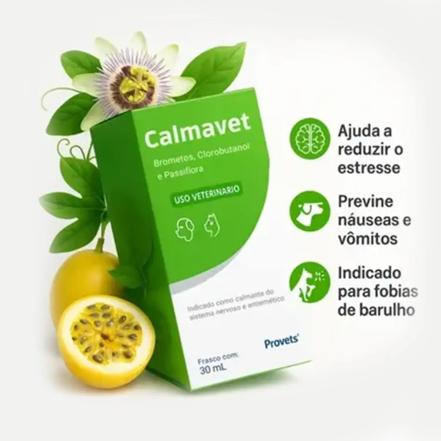 Calmavet Calmante Natural para Cães e Gatos