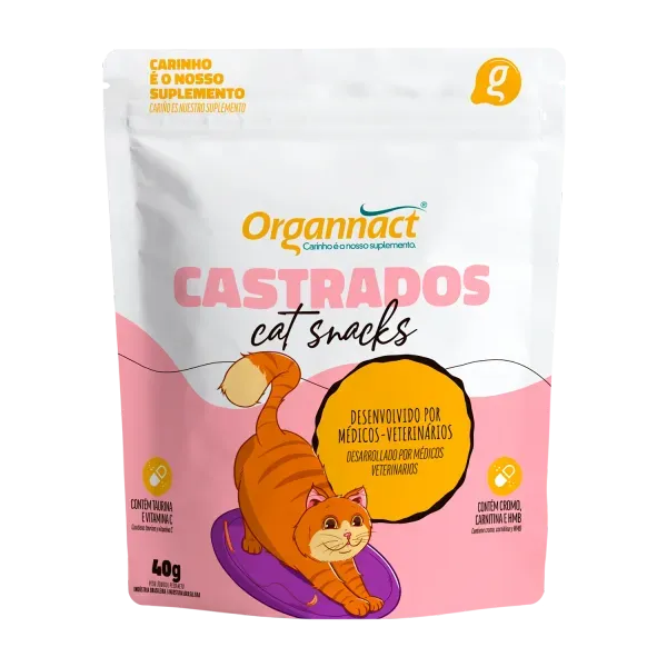 Cat Snacks Castrados Organnact 40 g