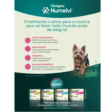 4-Numelvi Tratamento para Coceira em Caes