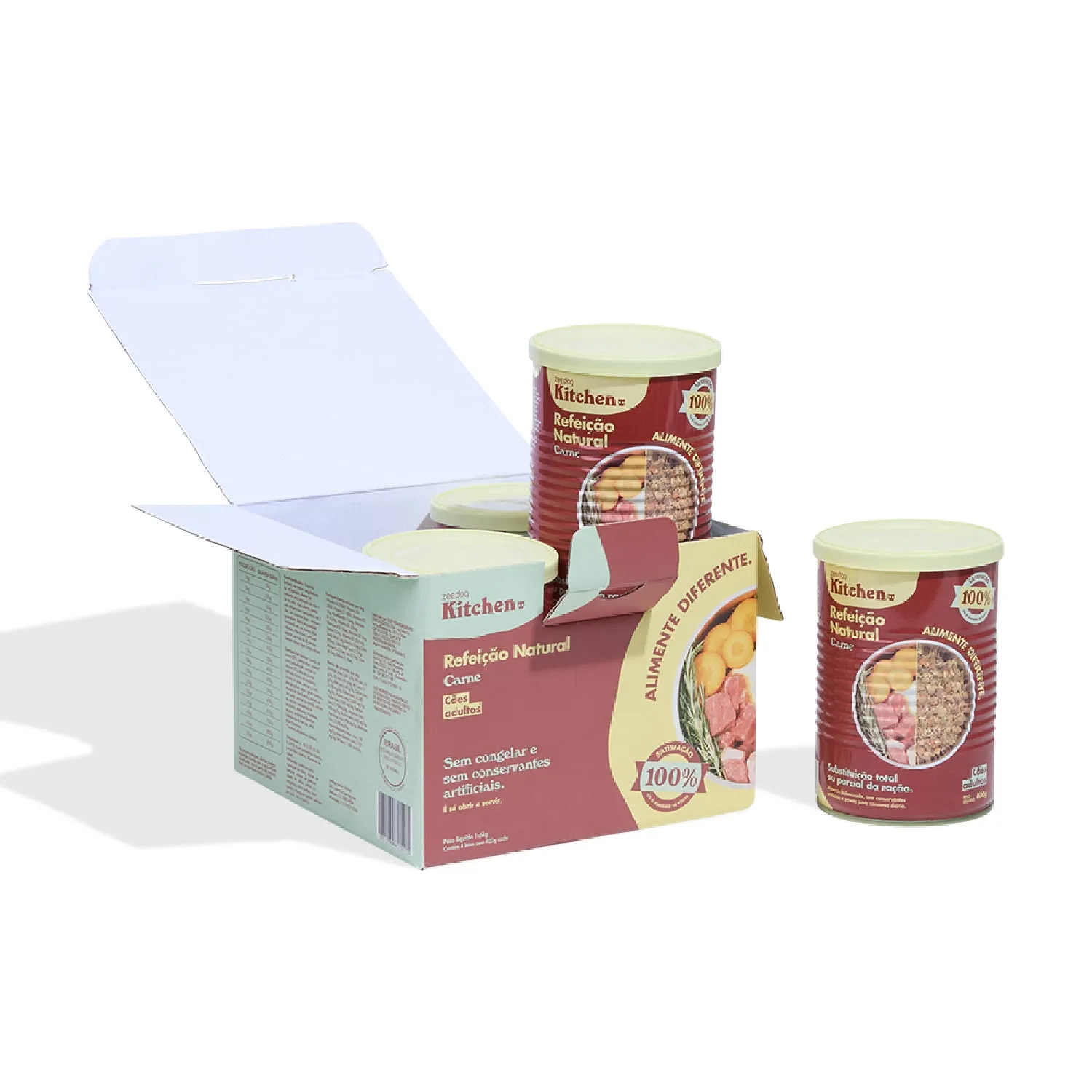 Ração Úmida para Cães Adultos Carne Zee.Dog Kitchen