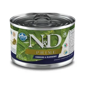 Ração Úmida N&D Prime Cães Cordeiro e Blueberry - 140 g