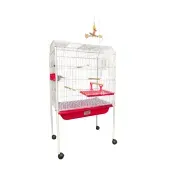 Viveiro Mini para Calopsita Bragança Vermelho