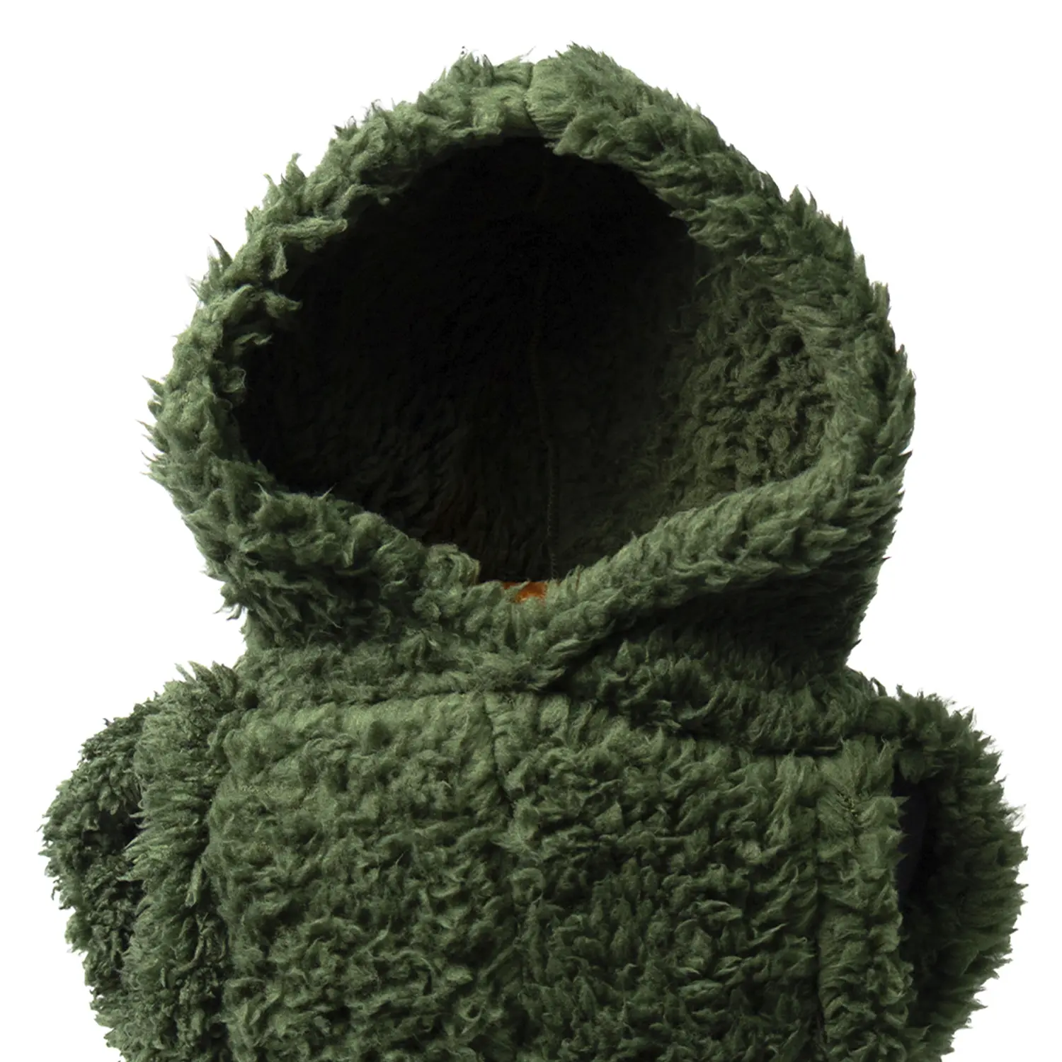 Blusa Sherpa com Capuz Fábrica Pet Verde