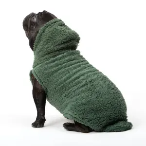 Blusa Sherpa com Capuz Fábrica Pet Verde