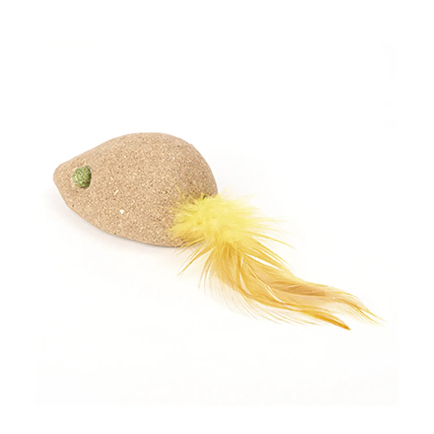 3-Brinquedo Rato com Catnip Flicks Amarelo