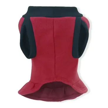 Frente-do-Vestido-Soft-para-Caes-e-Gatos-Fabrica-Pet-Vermelho