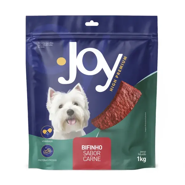 Petisco Joy Beef Carne para Cães 1 kg