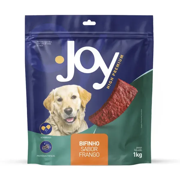 Petisco Joy Beef Frango para Cães 1 kg