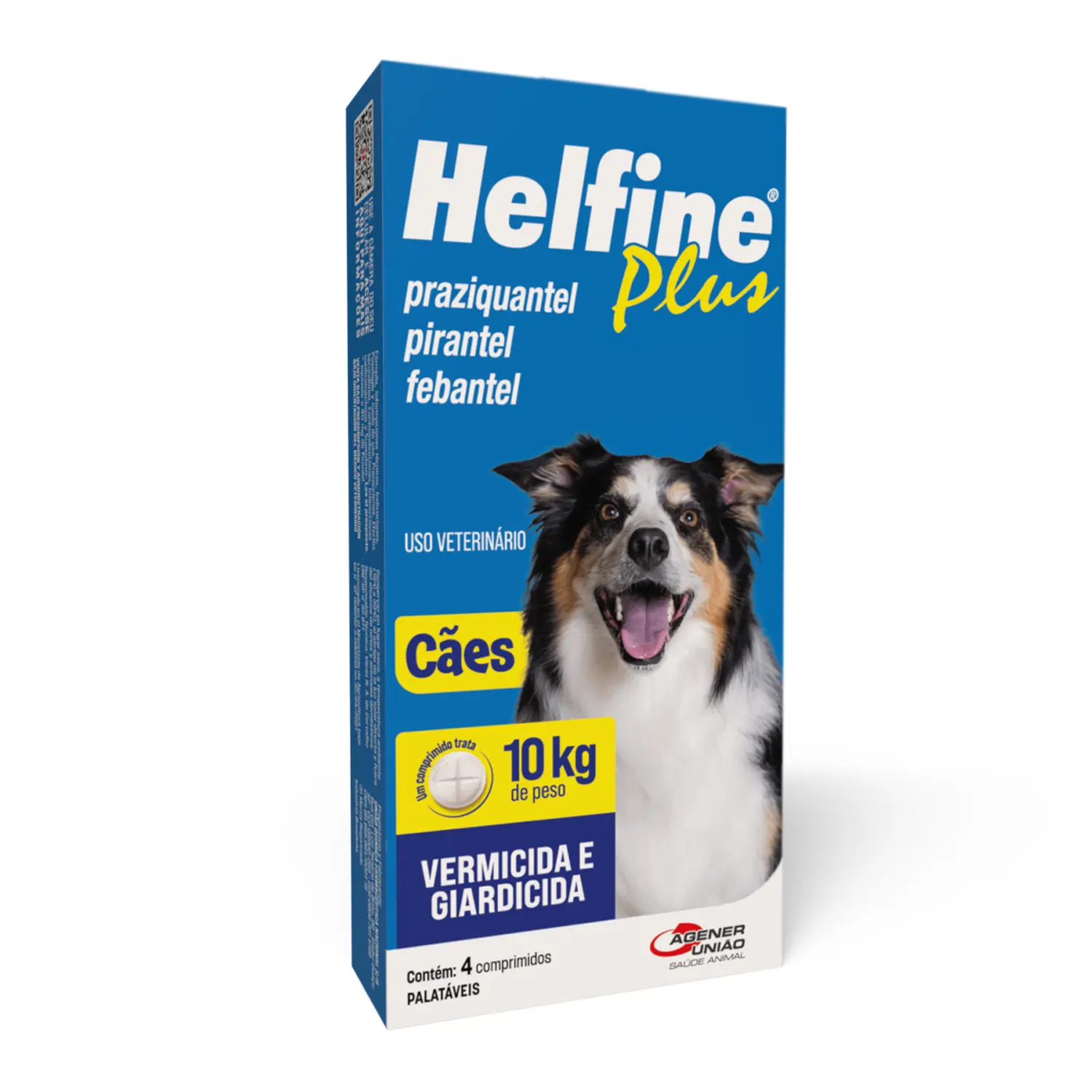 Vermífugo Helfine Plus para Cães