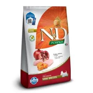Ração N&D Pumpkin Cães Adultos Raças Pequenas Frango, Abóbora e Romã